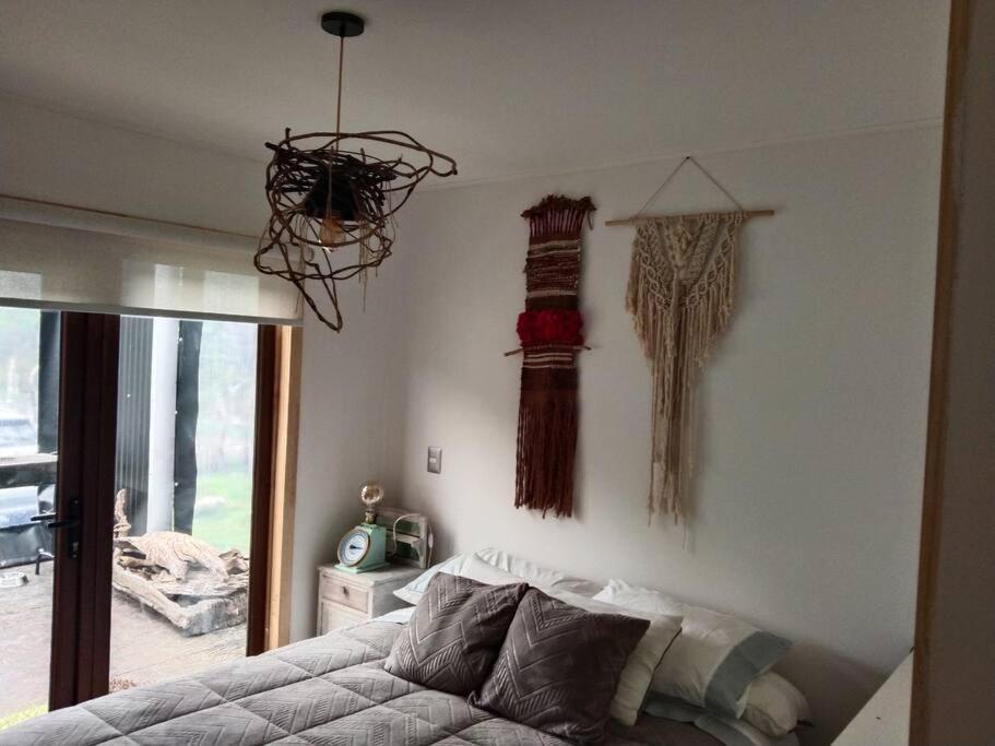 Linda Pet Friendly A Orilla Rio Y Bosque, Cerca Termas *
